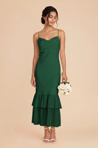 Liora Forest Green alternate view 1 bridesmaid dress