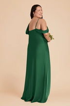 Thalia Forest Green alternate view 5 bridesmaid dress