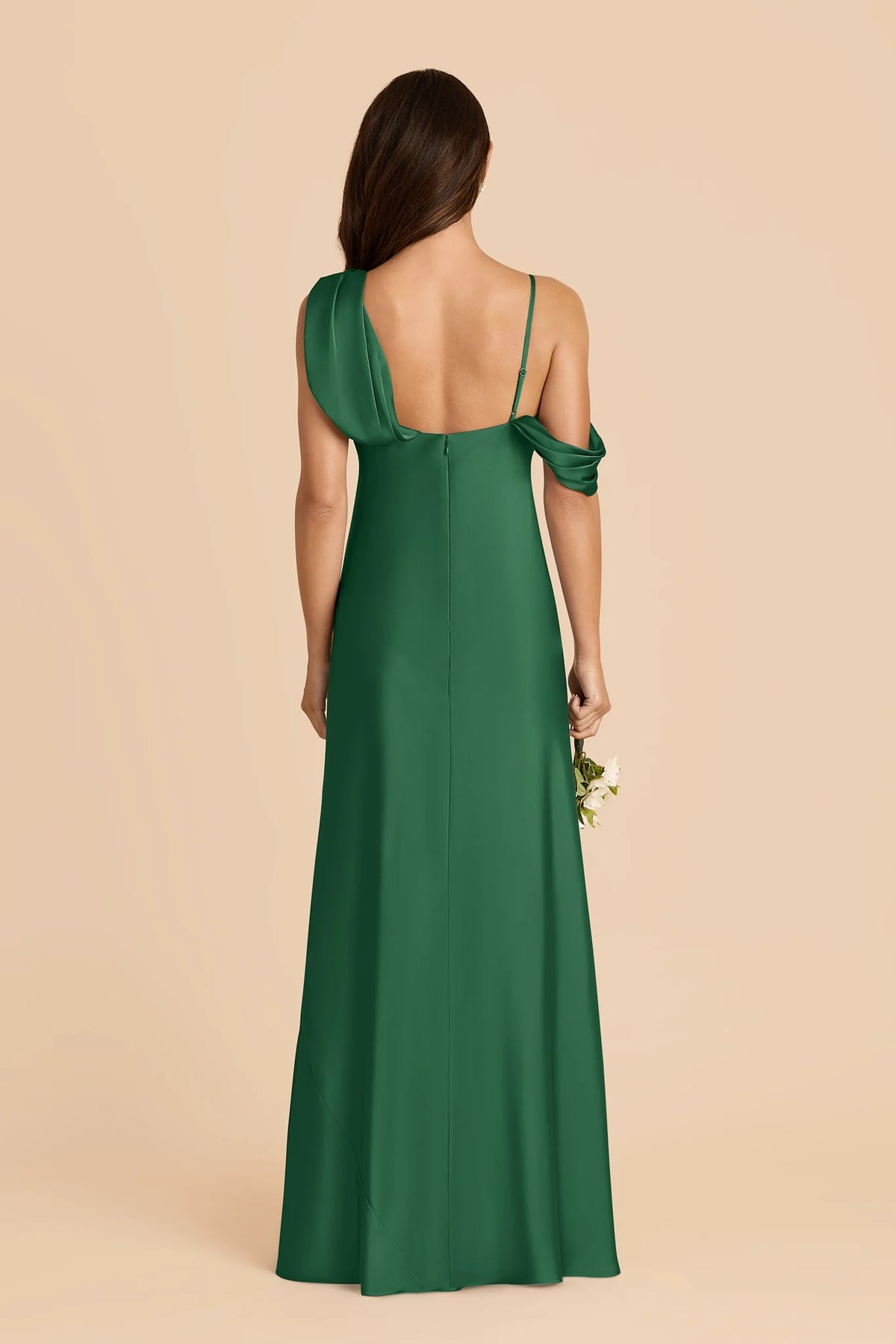 Thalia Forest Green alternate view 4 bridesmaid dress