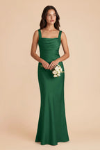 Colette Forest Green alternate view 1 bridesmaid dress