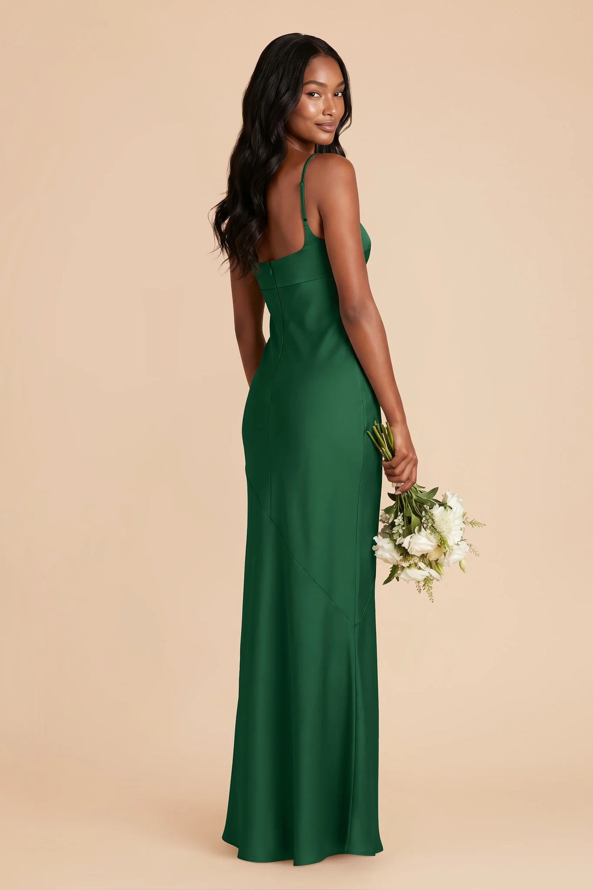 Noelle Forest Green alternate view 2 bridesmaid dress