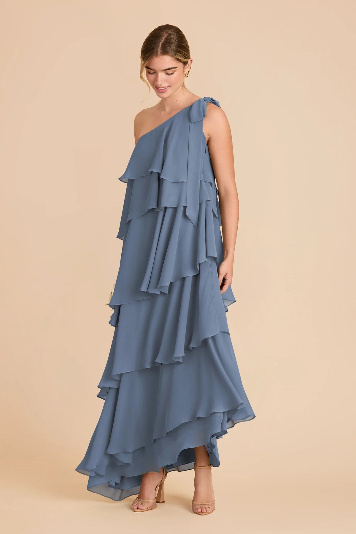 Marisol French Blue alternate view 1 bridesmaid dress