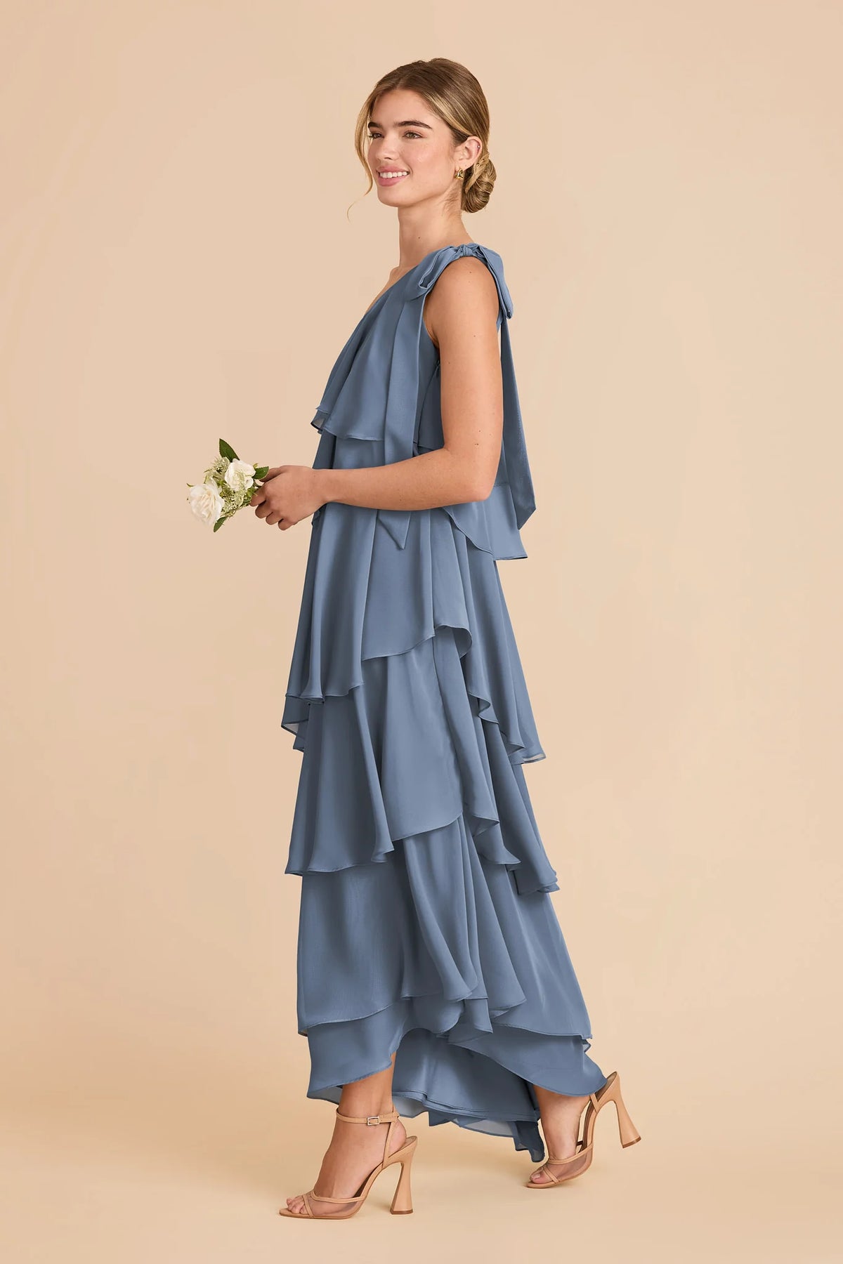 Marisol French Blue alternate view 2 bridesmaid dress