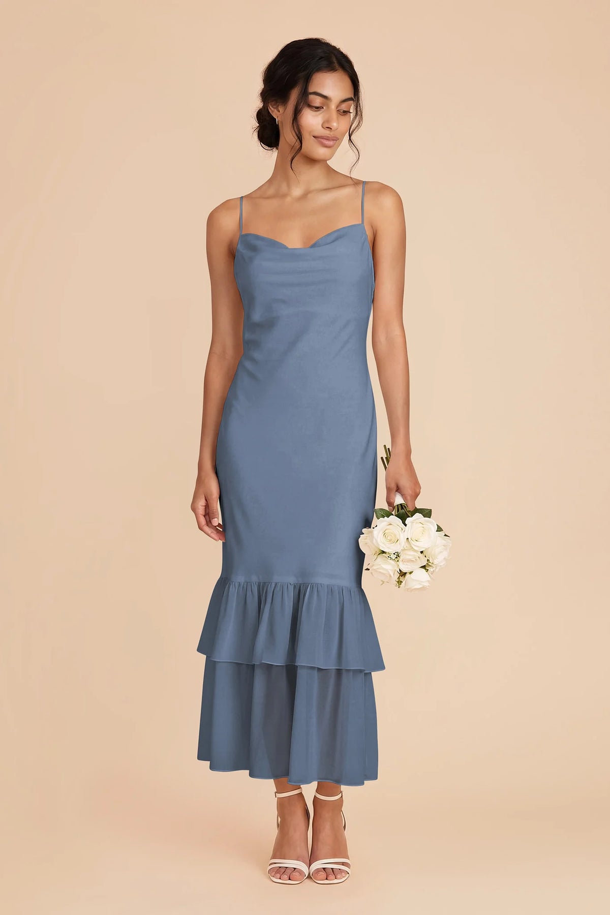 Liora French Blue alternate view 1 bridesmaid dress