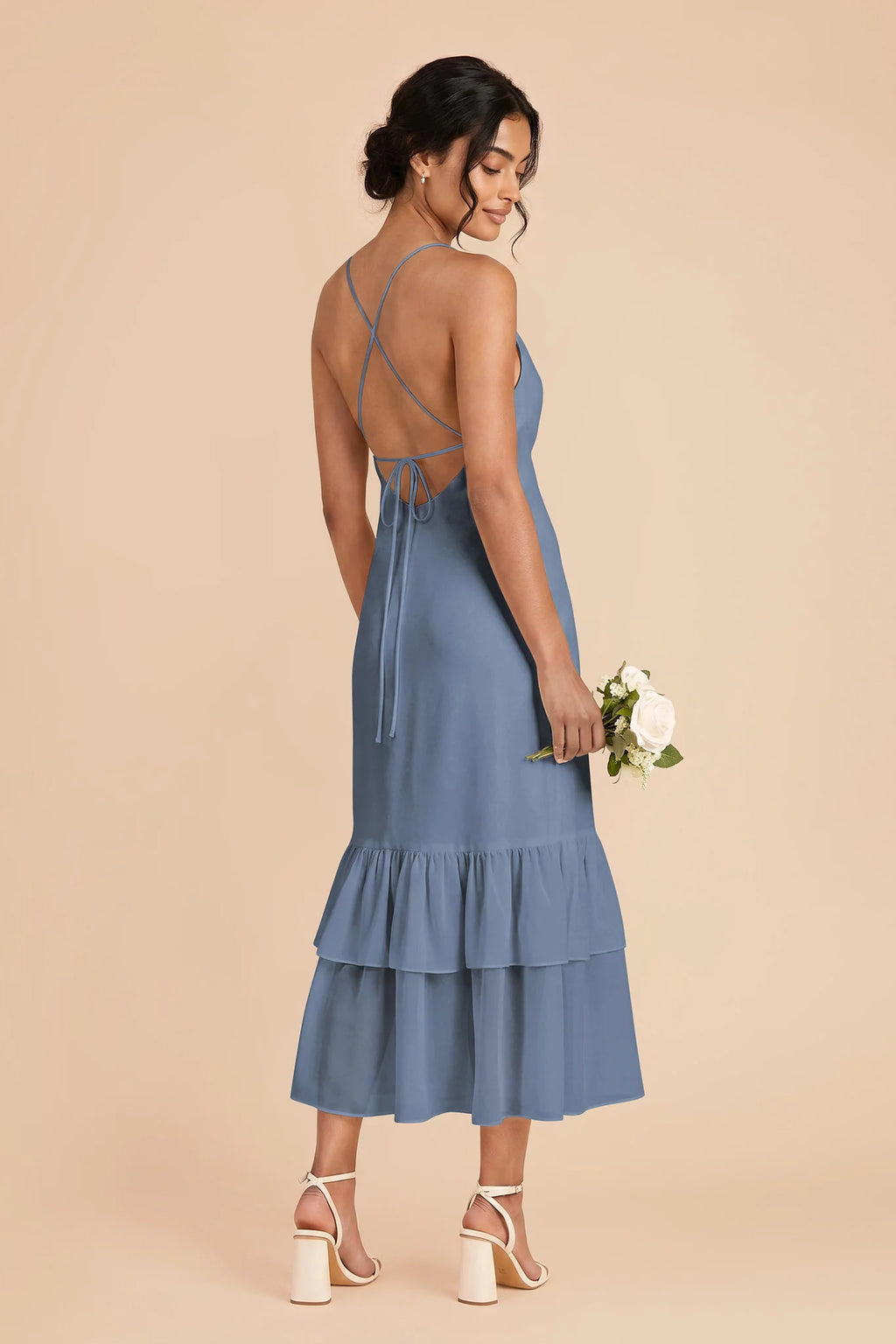 Liora French Blue alternate view 2 bridesmaid dress