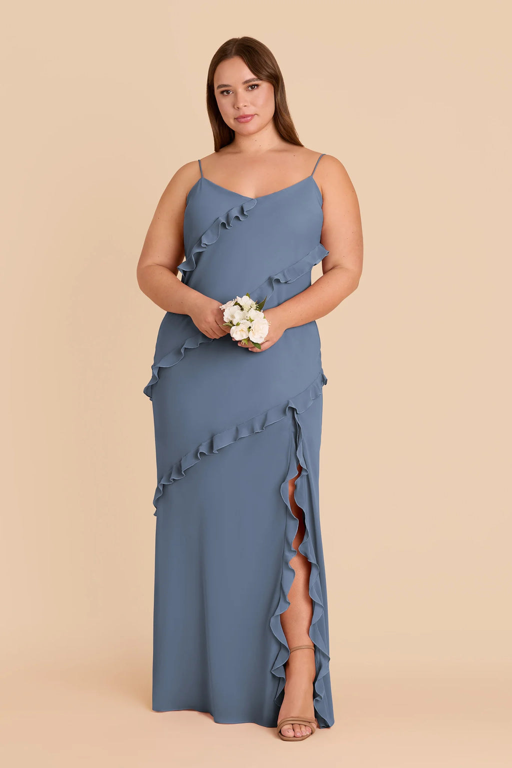 Vivienne French Blue alternate view 1 bridesmaid dress