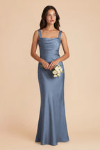 Colette French Blue alternate view 1 bridesmaid dress