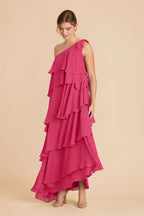Marisol Fuchsia alternate view 1 bridesmaid dress