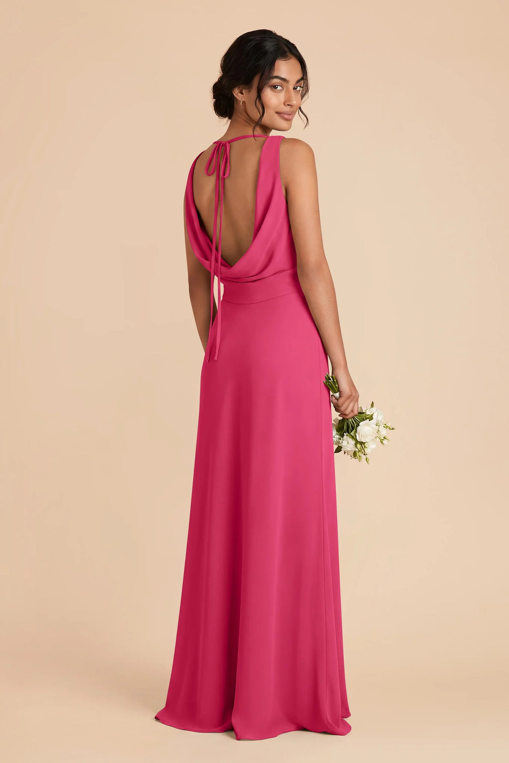 Odette Fuchsia alternate view 2 bridesmaid dress