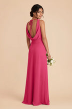 Odette Fuchsia alternate view 2 bridesmaid dress