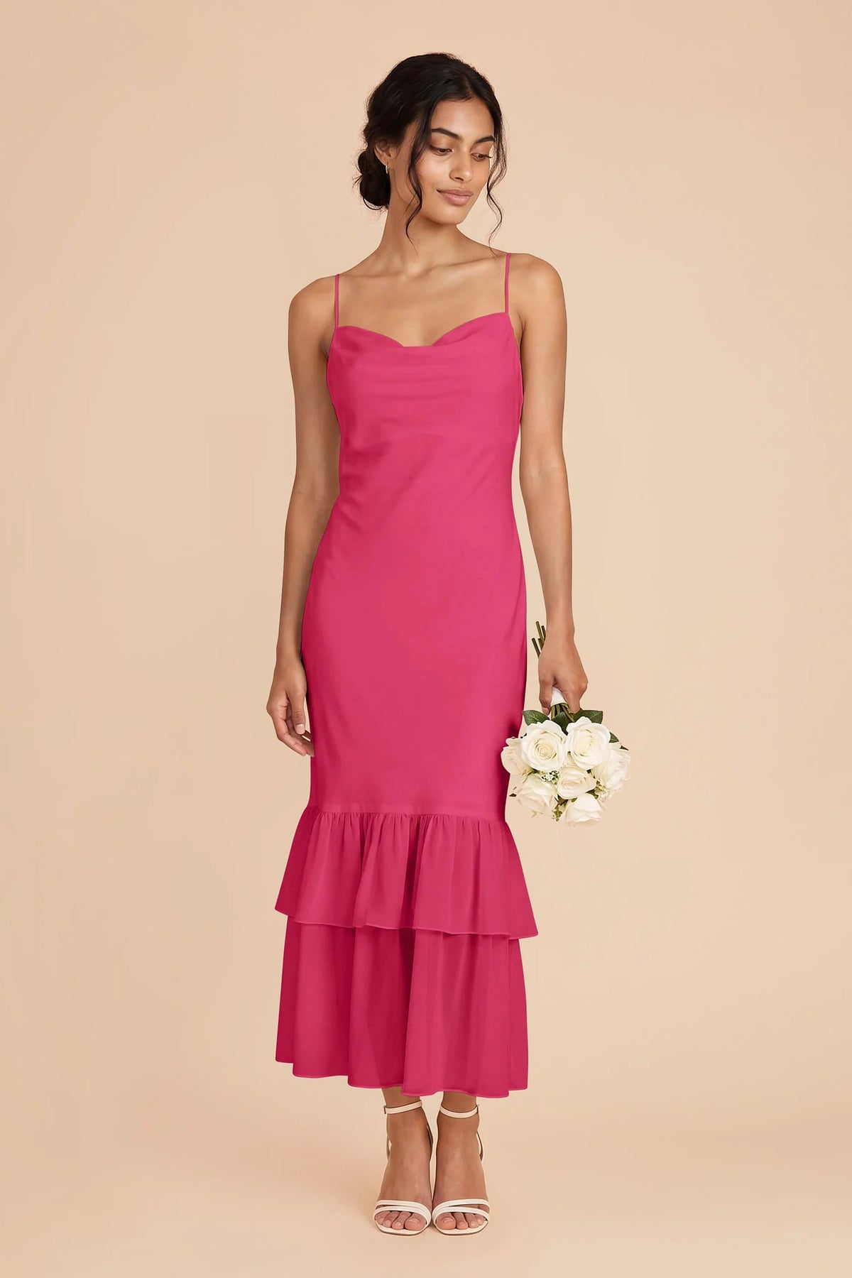 Liora Fuchsia alternate view 1 bridesmaid dress