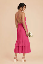 Liora Fuchsia alternate view 2 bridesmaid dress