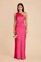 Ariadne Fuchsia alternate view 2 bridesmaid dress