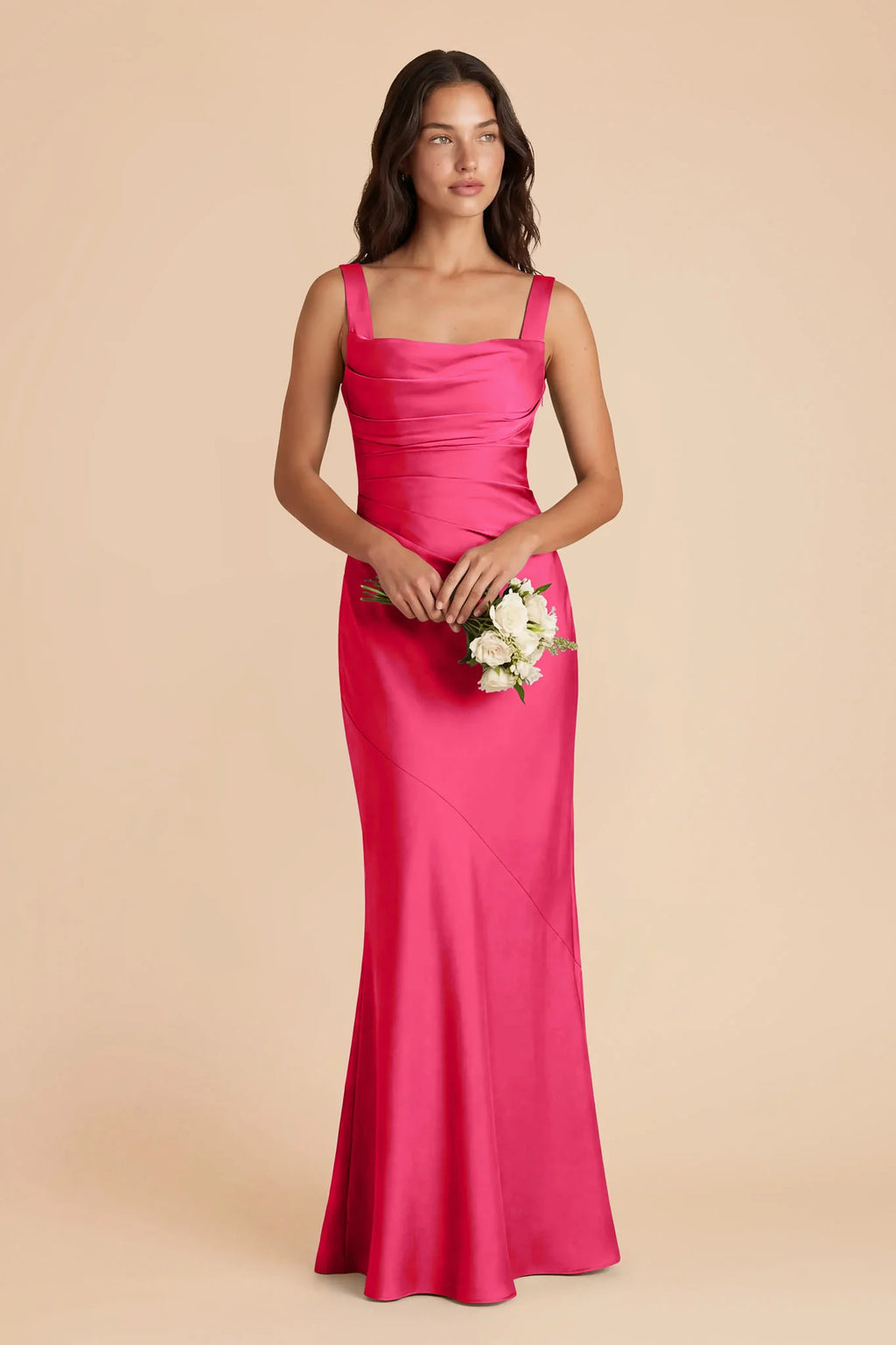 Colette Fuchsia alternate view 1 bridesmaid dress