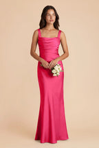 Colette Fuchsia alternate view 1 bridesmaid dress