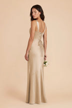 Colette Gold alternate view 2 bridesmaid dress