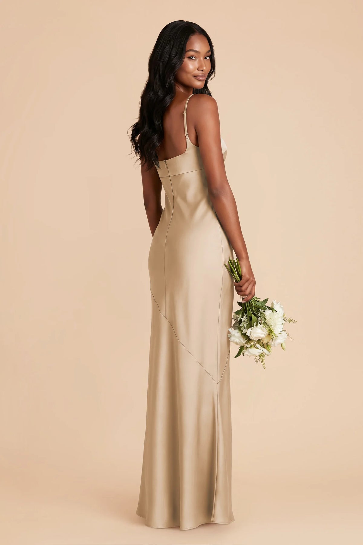 Noelle Gold alternate view 2 bridesmaid dress