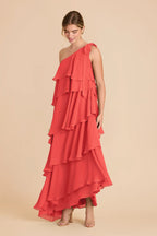 Marisol Guava alternate view 1 bridesmaid dress