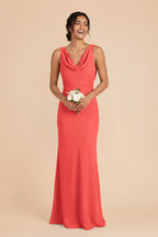 Odette Guava alternate view 1 bridesmaid dress