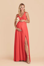 Annelise Guava alternate view 4 bridesmaid dress