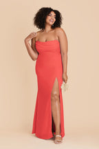 Odessa Guava alternate view 2 bridesmaid dress