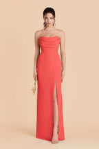 Odessa Guava alternate view 1 bridesmaid dress