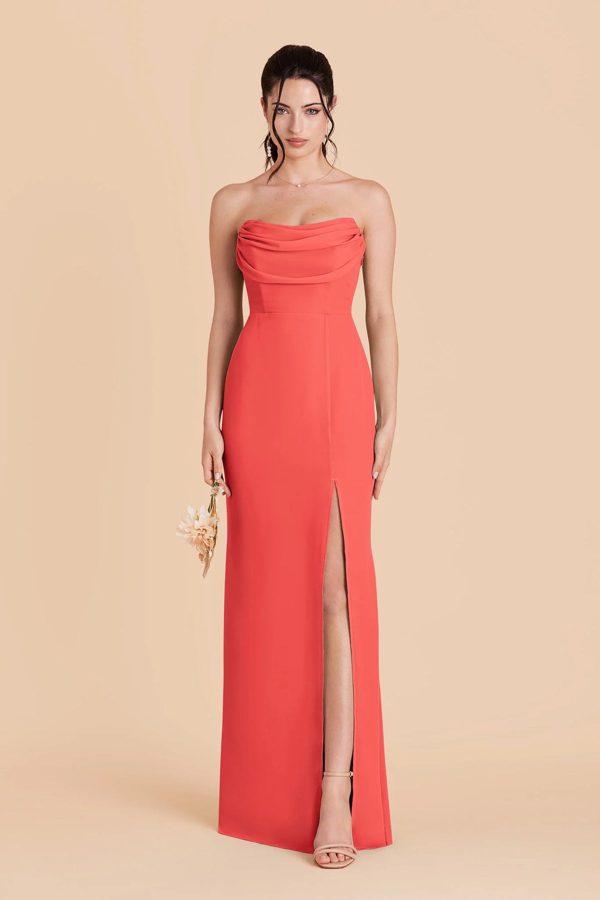 Odessa Guava alternate view 1 bridesmaid dress