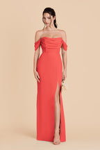 Odessa Guava alternate view 6 bridesmaid dress