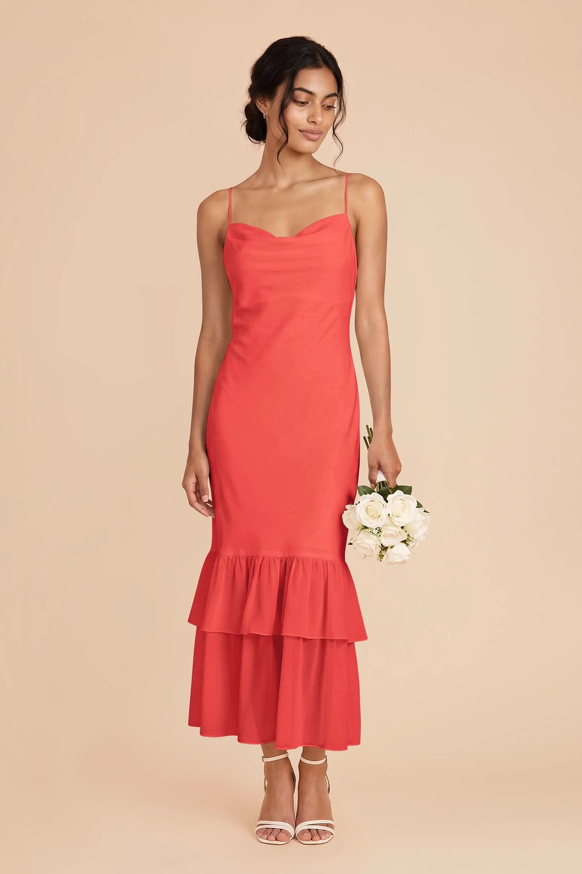 Liora Guava alternate view 1 bridesmaid dress