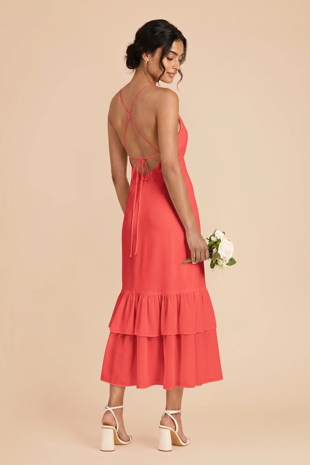 Liora Guava alternate view 2 bridesmaid dress