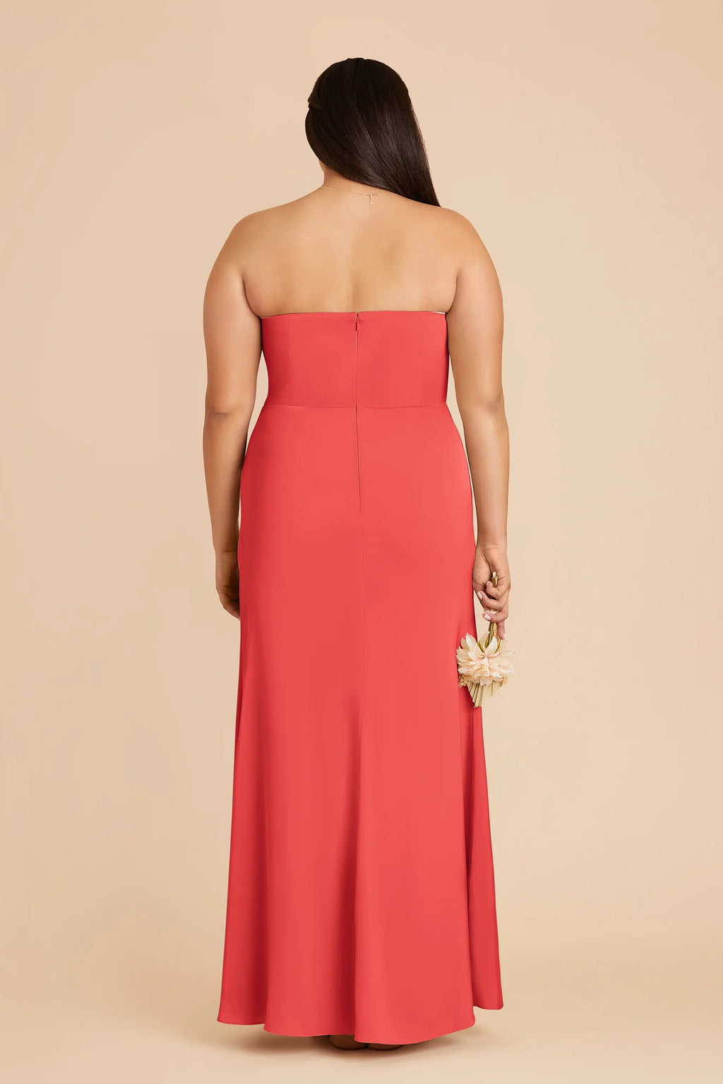 Lucienne Guava back view bridesmaid dress