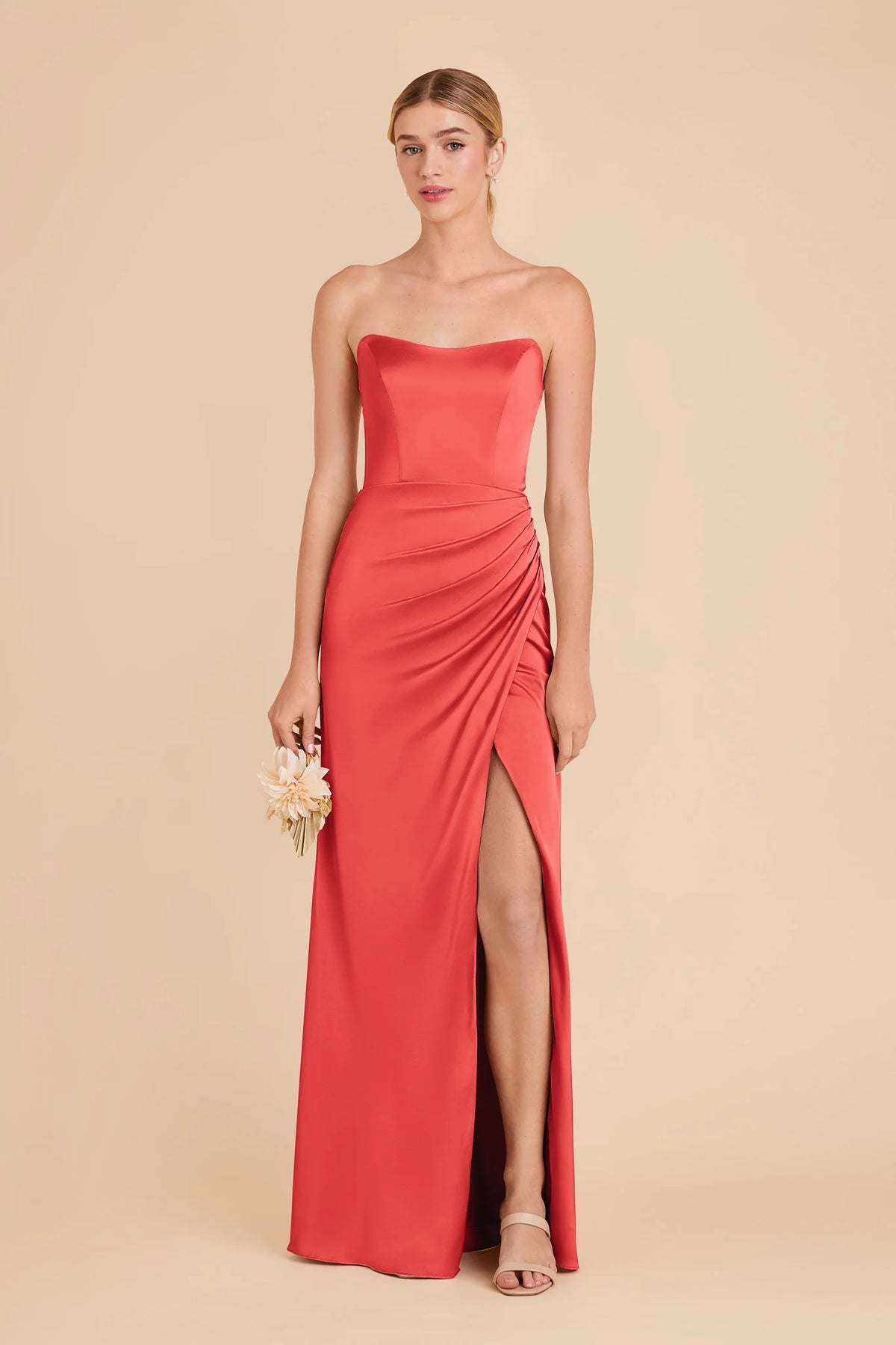 Lucienne Guava alternate view 2 bridesmaid dress