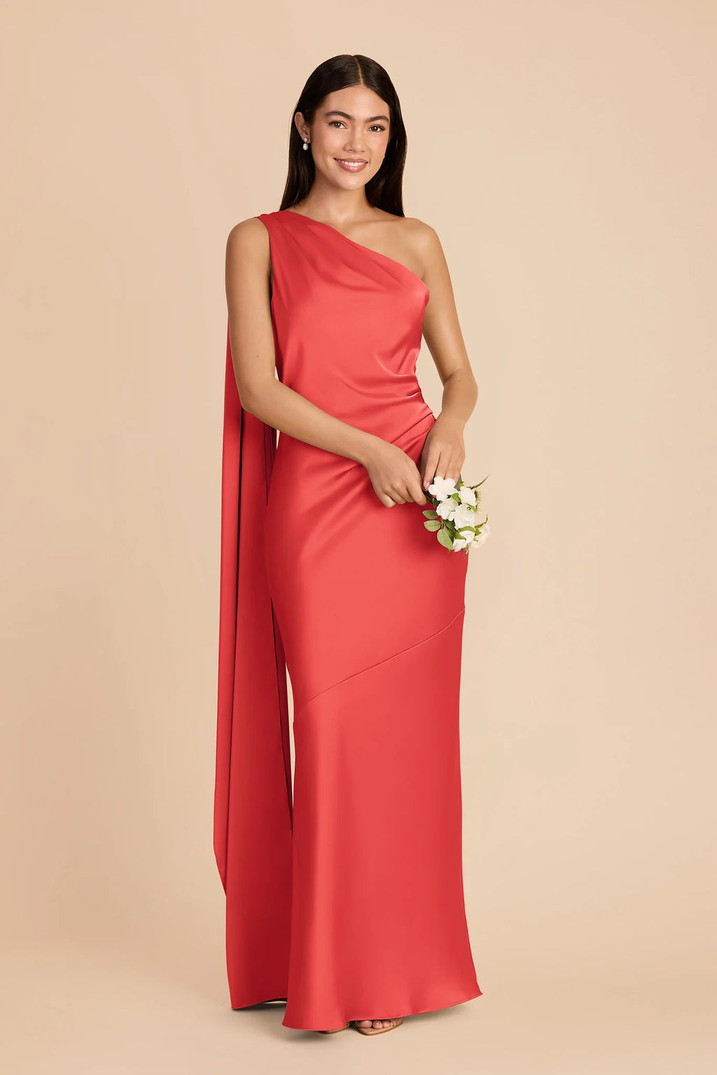 Ariadne Guava alternate view 1 bridesmaid dress