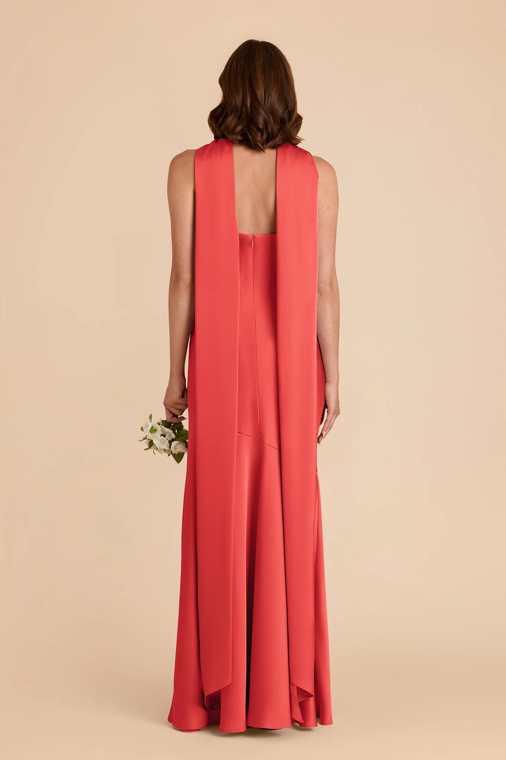 Camille Guava alternate view 5 bridesmaid dress