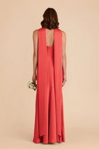 Camille Guava alternate view 5 bridesmaid dress