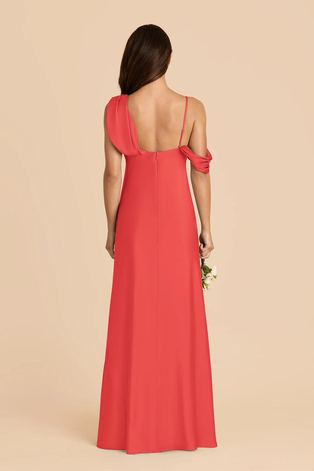 Thalia Guava alternate view 4 bridesmaid dress