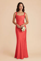 Colette Guava alternate view 1 bridesmaid dress