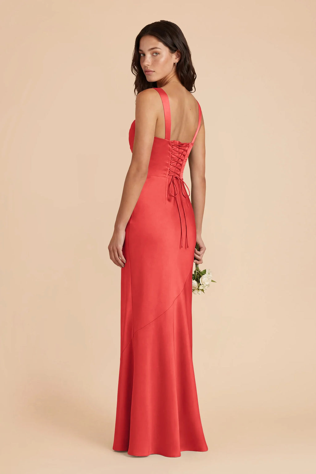 Colette Guava alternate view 2 bridesmaid dress