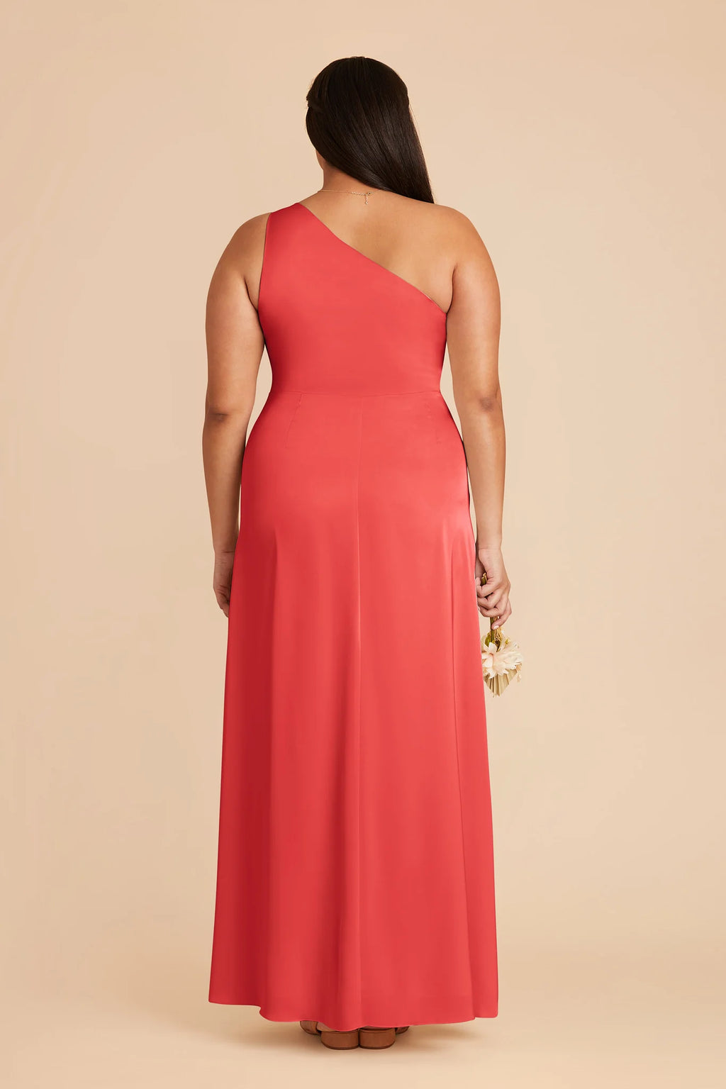 Briar Guava back view bridesmaid dress