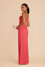 Sabine Guava alternate view 2 bridesmaid dress
