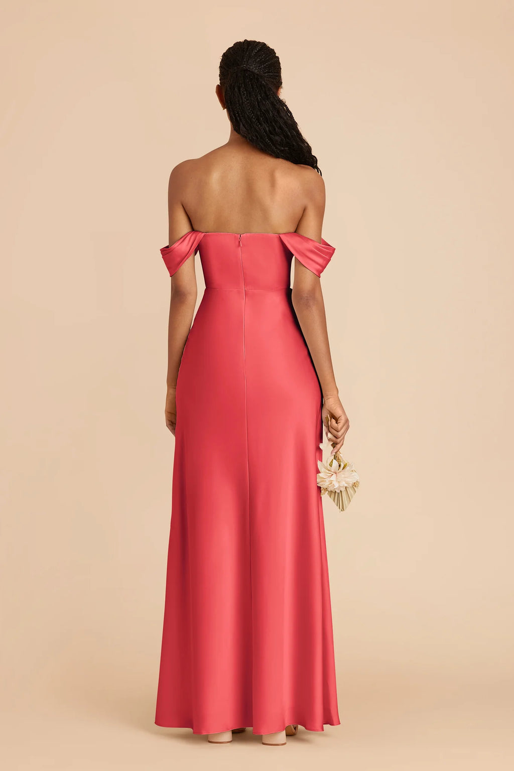 Corinne Guava alternate view 5 bridesmaid dress