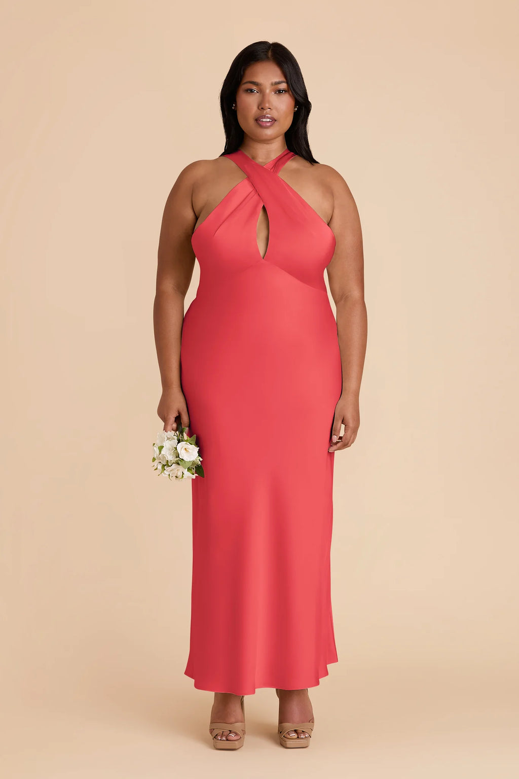 Seraphine Guava alternate view 1 bridesmaid dress