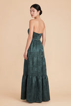 Aveline Hunter side view bridesmaid dress