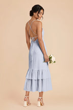 Liora Ice Blue alternate view 2 bridesmaid dress