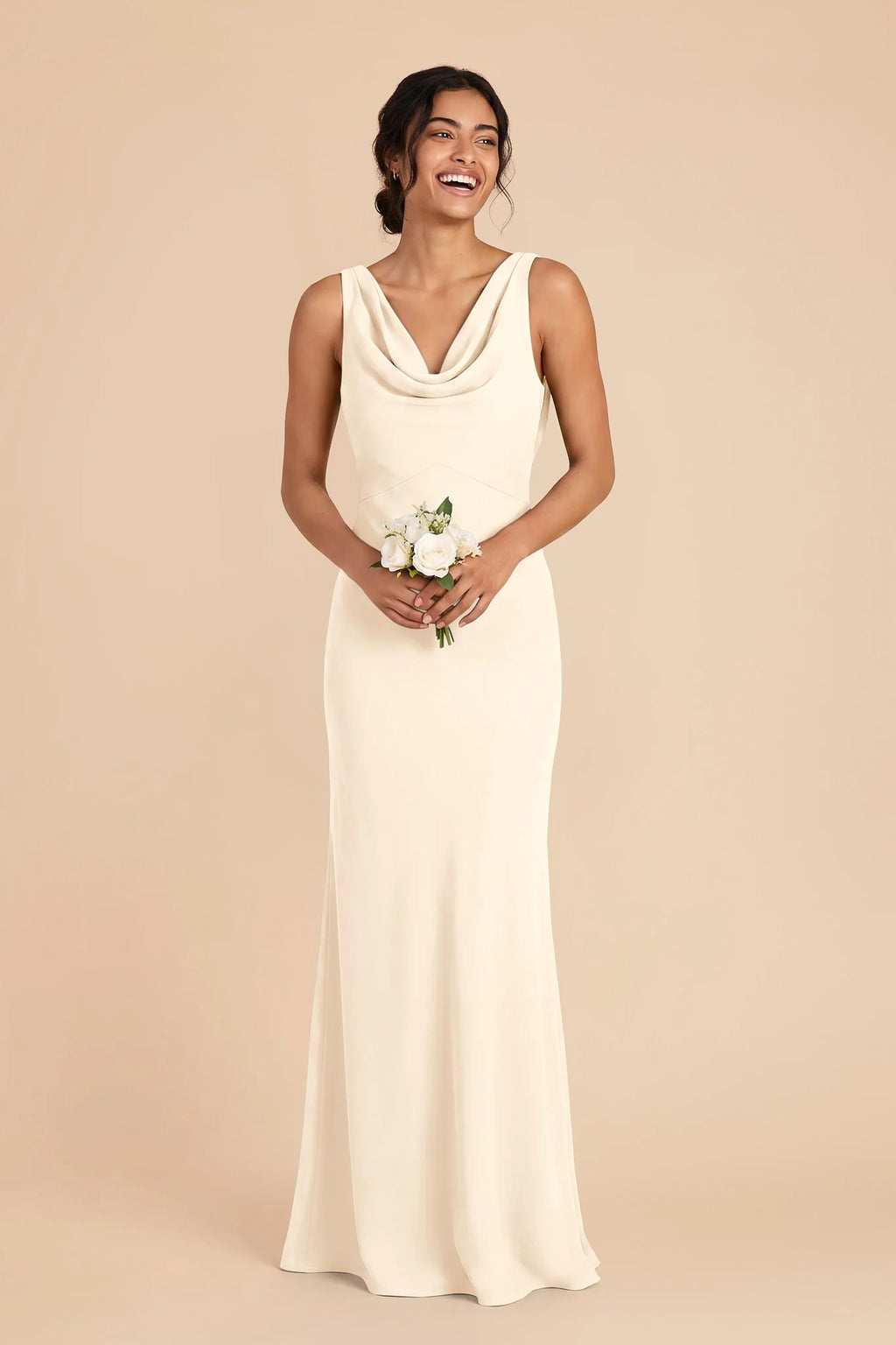 Odette Ivory Cream alternate view 1 bridesmaid dress