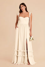Daphne Ivory Cream alternate view 2 bridesmaid dress