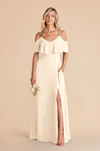 Genevieve Ivory Cream alternate view 3 bridesmaid dress
