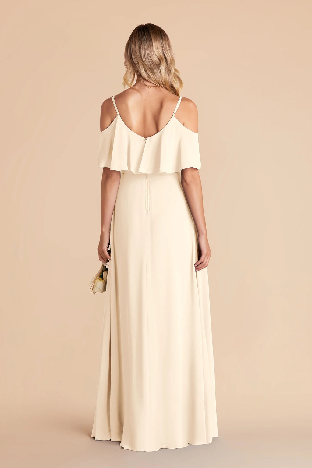 Genevieve Ivory Cream alternate view 5 bridesmaid dress