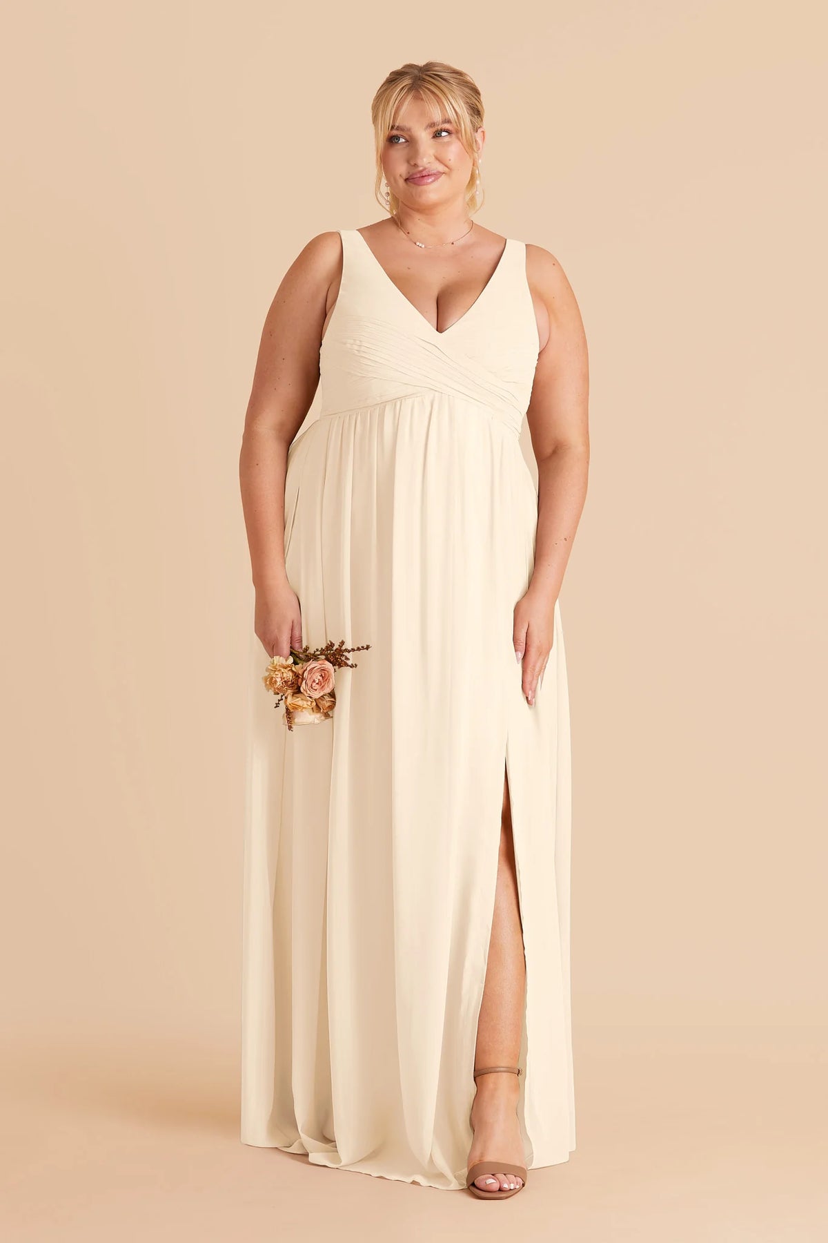 Annelise Ivory Cream alternate view 1 bridesmaid dress