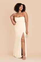 Odessa Ivory Cream alternate view 2 bridesmaid dress